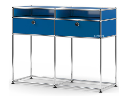 USM Haller Console Table Gentian blue RAL 5010