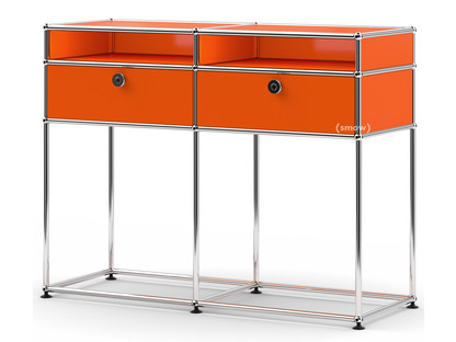 USM Haller Console Table Pure orange RAL 2004