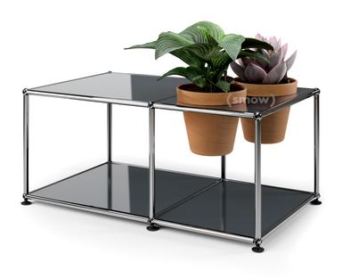 USM Haller Plant World Side Table Anthracite RAL 7016|Terracotta