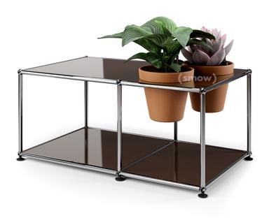 USM Haller Plant World Side Table USM brown|Terracotta