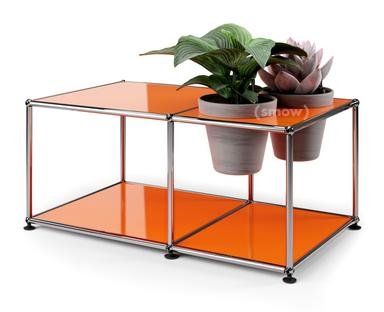 USM Haller Plant World Side Table Pure orange RAL 2004|Basalt