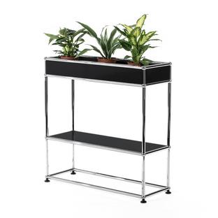 USM Haller Plant Side Table Type 1 Graphite black RAL 9011