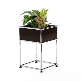 USM Haller Plant Side Table Type 2 USM brown|35 cm