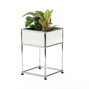 USM Haller Plant Side Table Type 2 Pure white RAL 9010|35 cm