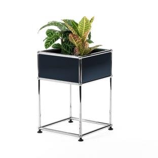 USM Haller Plant Side Table Type 2 Steel blue RAL 5011|35 cm