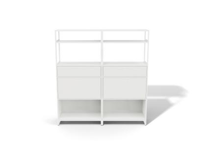 M1 Shelf Variante 2 (H 170 x W 160 cm)|White