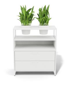 M1 plant sideboard Version 1 (H 90 x W 80 cm)|White