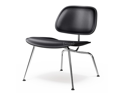 Plywood Group LCM / LCM Leather Black ash, seat leather nero|Polished chrome