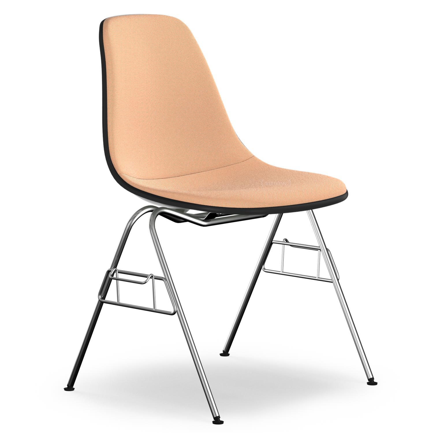 Vitra Eames Plastic Side Chair Dss Basalt Grey With Full