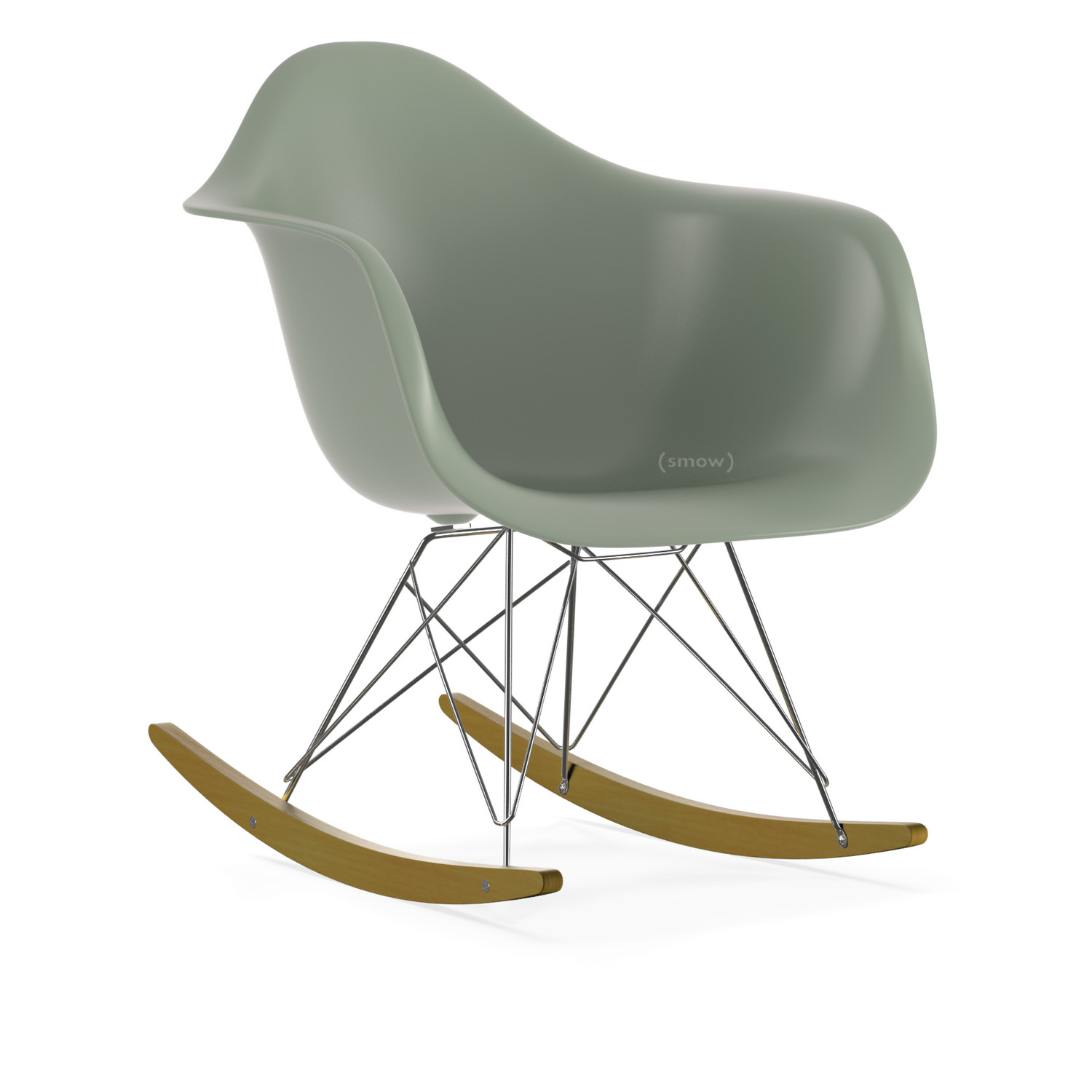 Vitra Eames Plastic Armchair Rar By Charles Ray Eames 1950 Designer Furniture By Smow Com