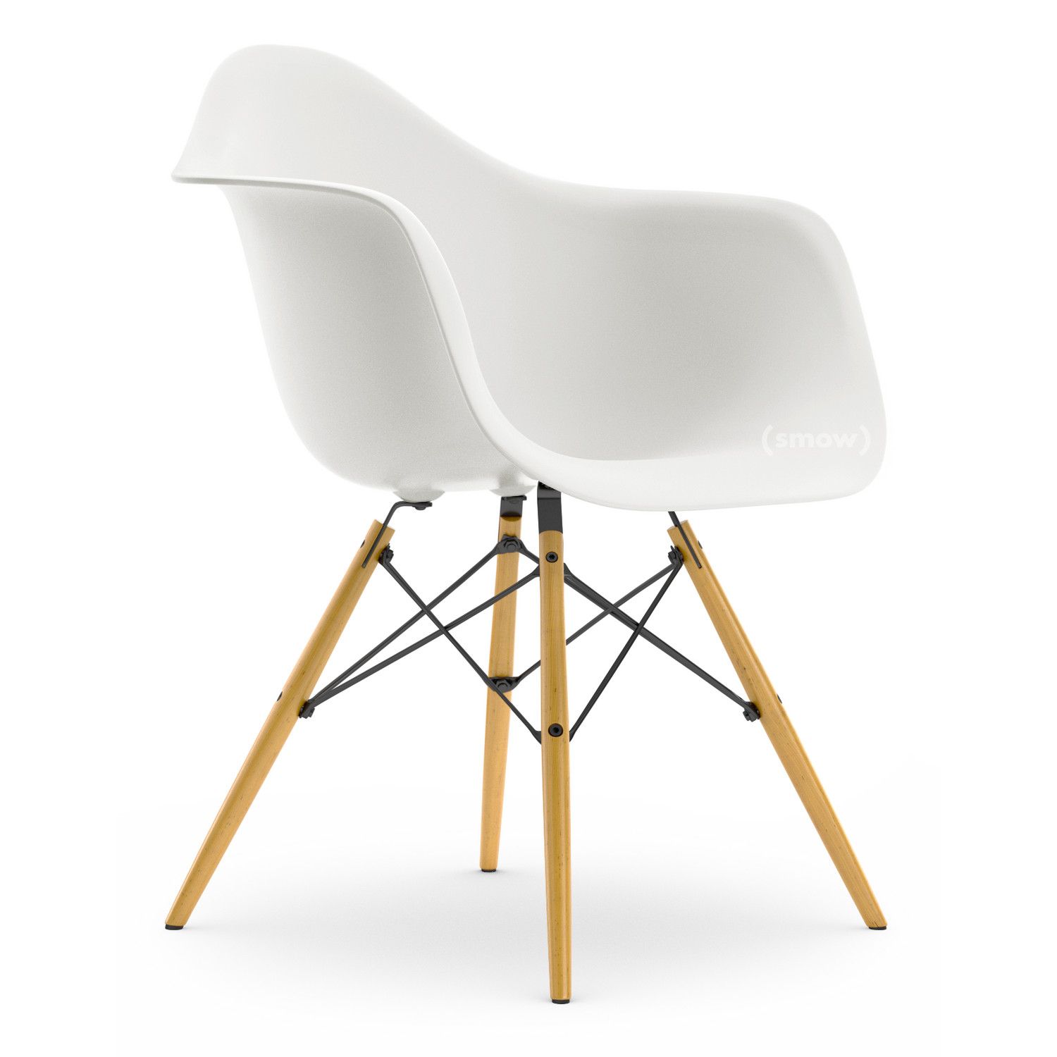 Groenten vergaan Gehakt Vitra Eames Plastic Armchair DAW by Charles & Ray Eames, 1950 - Designer  furniture by smow.com