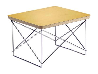 LTR Occasional Table HPL, gold leaf|Polished chrome