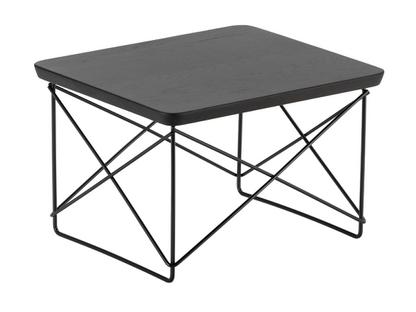 LTR Occasional Table Dark stained solid oak|Powder-coated basic dark