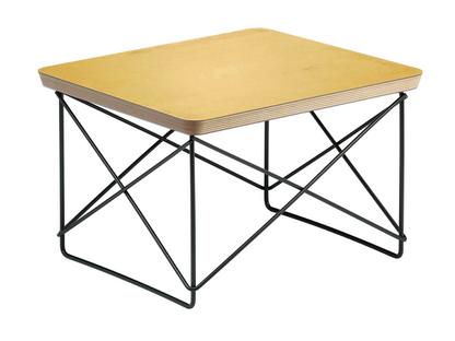 LTR Occasional Table HPL, gold leaf|Powder-coated basic dark