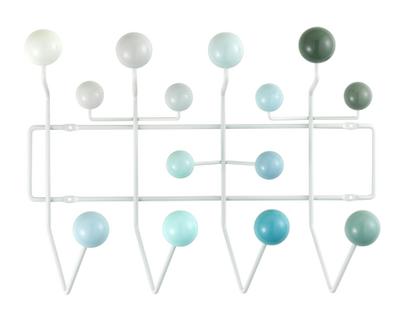 Initiativ Vend om Stå sammen Vitra Hang It All, White: Balls blue tones by Charles & Ray Eames, 1953 -  Designer furniture by smow.com