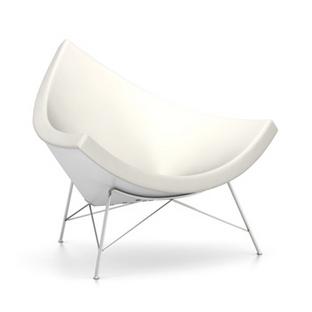 Coconut Chair Leather (Standard)|Snow