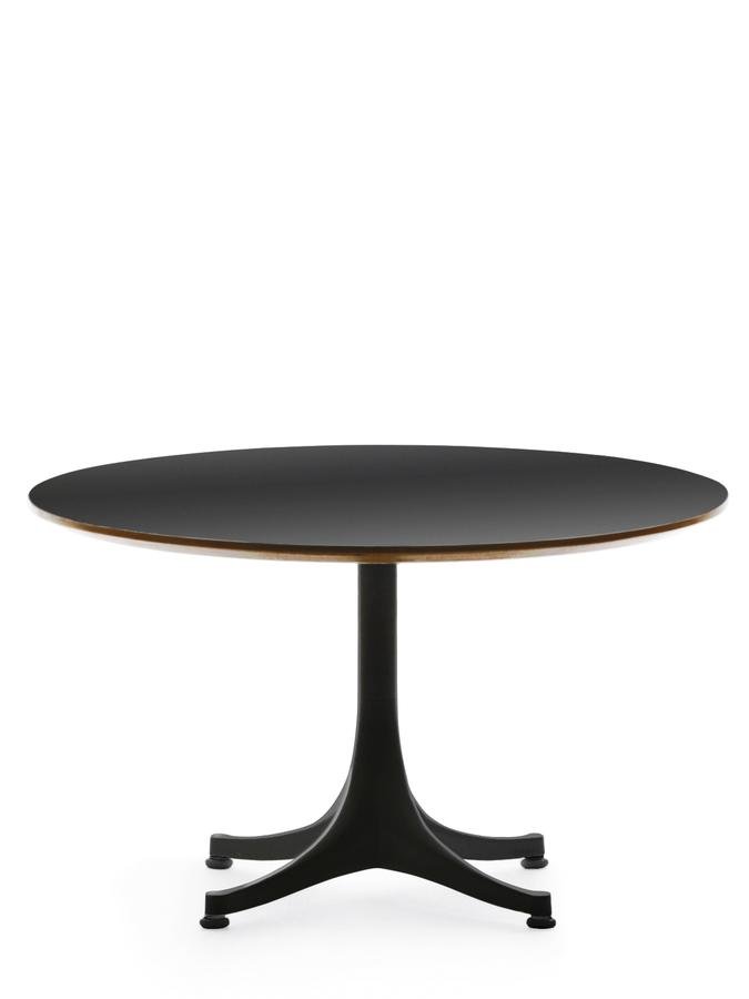Vitra Nelson Tables Table 5452 H420 X ø720 Mm Base Black Top