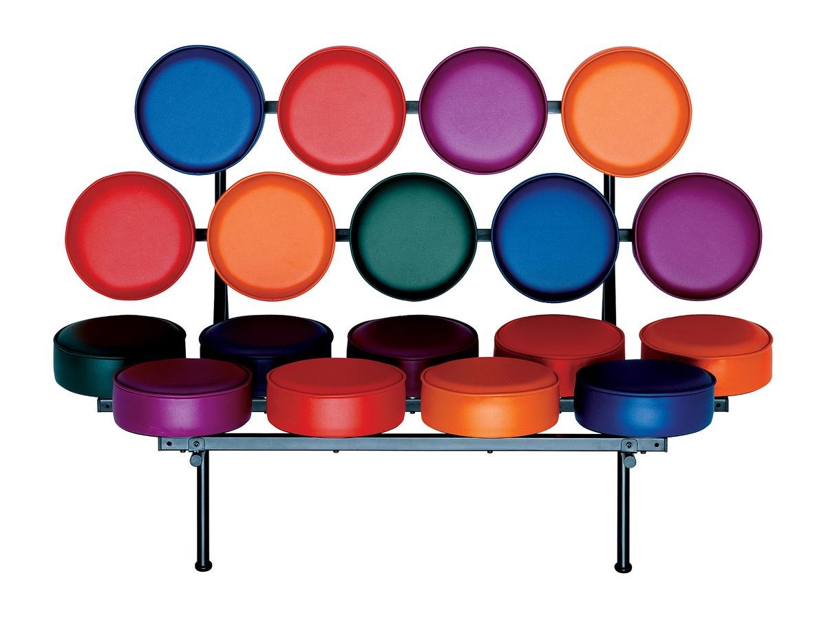 Vitra Marshmallow Sofa By George Nelson Designer Furniture - Click Here For More Images vitra marshmallow sofa by george nelson designer furniture - click here for more images