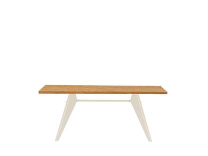 EM Table 180 x 90 cm|Natural oak solid, oiled|Ecru