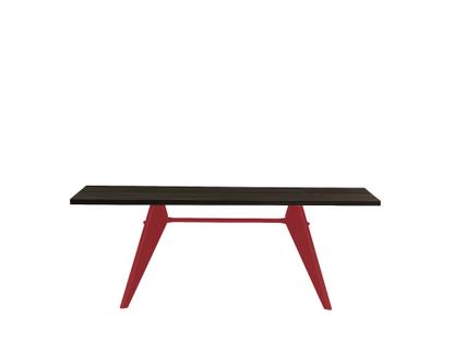 EM Table 200 x 90 cm|Black oak, protective varnish|Japanese red