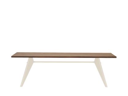 EM Table 240 x 90 cm|American walnut solid, oiled|Ecru