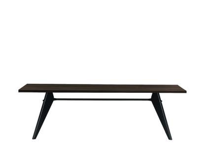 EM Table 240 x 90 cm|Black oak, protective varnish|Deep black