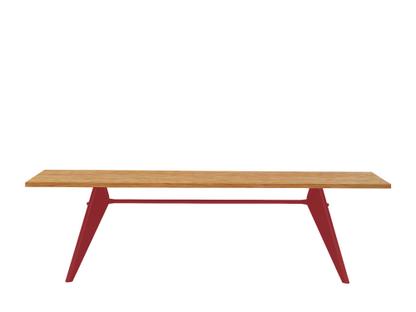EM Table 260 x 90 m|Natural oak solid, oiled|Japanese red