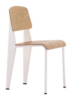 Standard Base ecru/Seat, back natural oak