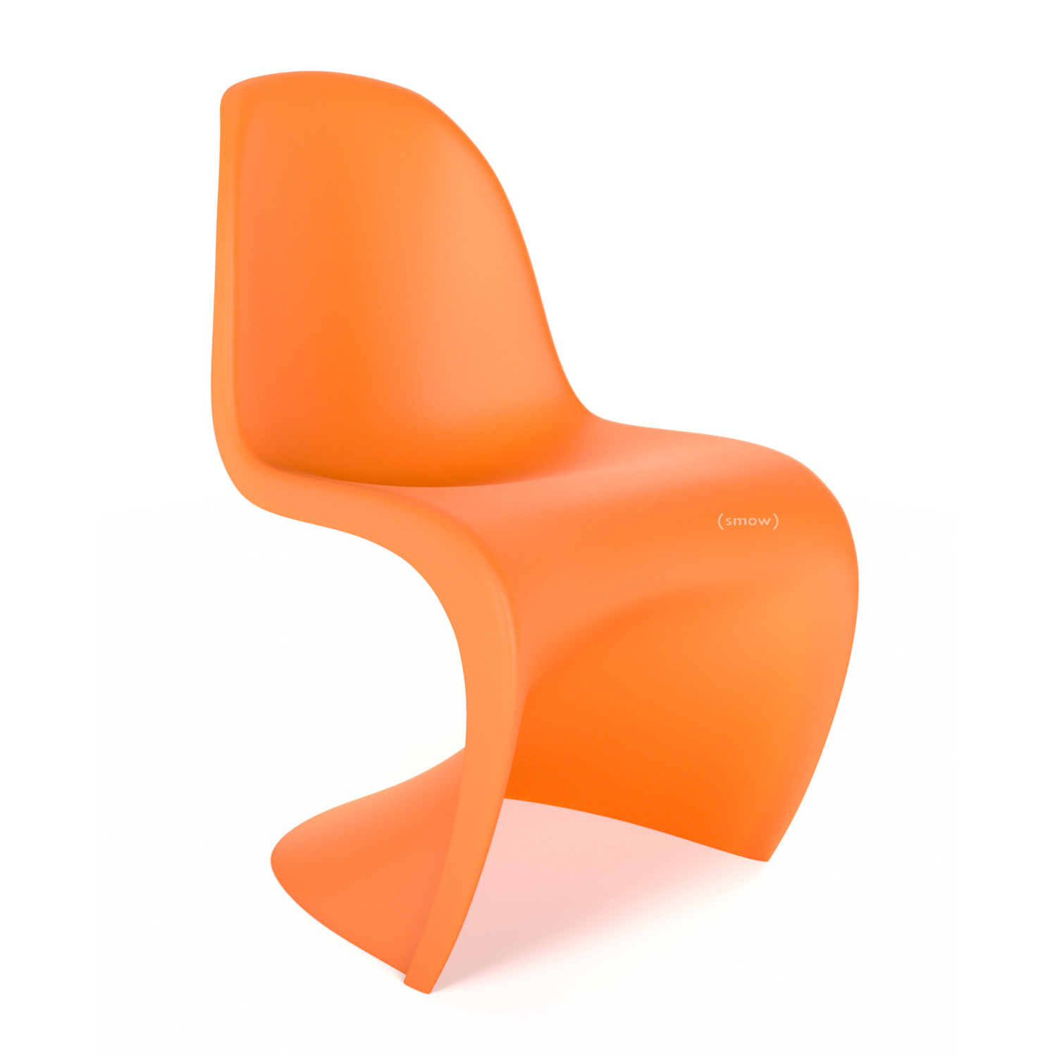 Vitra Panton Chair Tangerine By Verner Panton 1999 Designer