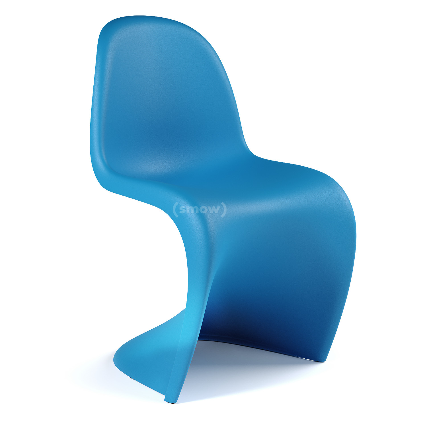 Vitra Panton Chair, Glacier blue by Verner Panton, 1999 - Designer by smow.com