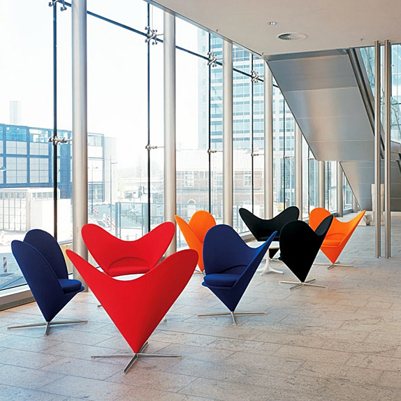 Heart cone chair verner panton discount