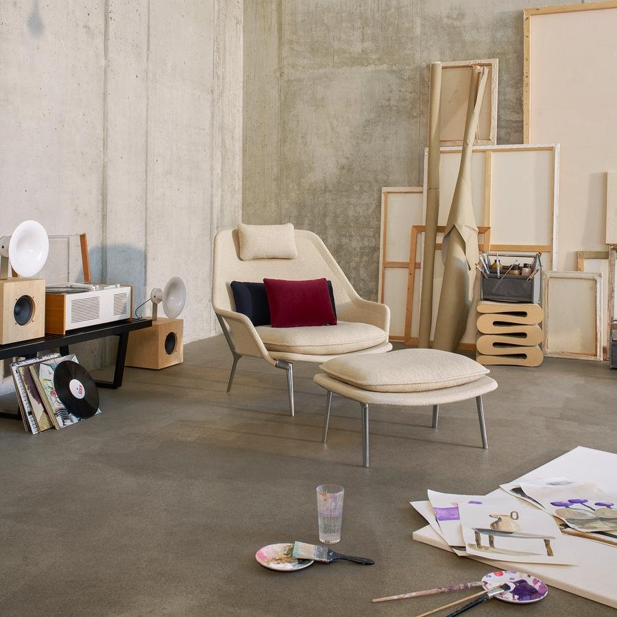 bouroullec slow chair vitra オットマン Slow Chair Ottoman | Vitra | Ronan & Erwan Bouroullec