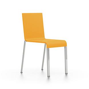 .03 Stackable|Base polished chrome|Without armrests|Mango