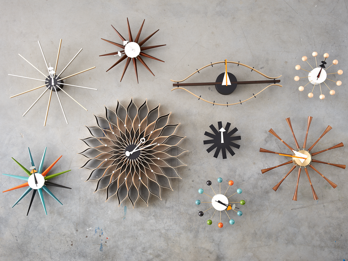 Spindle Clock Vitra Clocks Designer furniture from smow