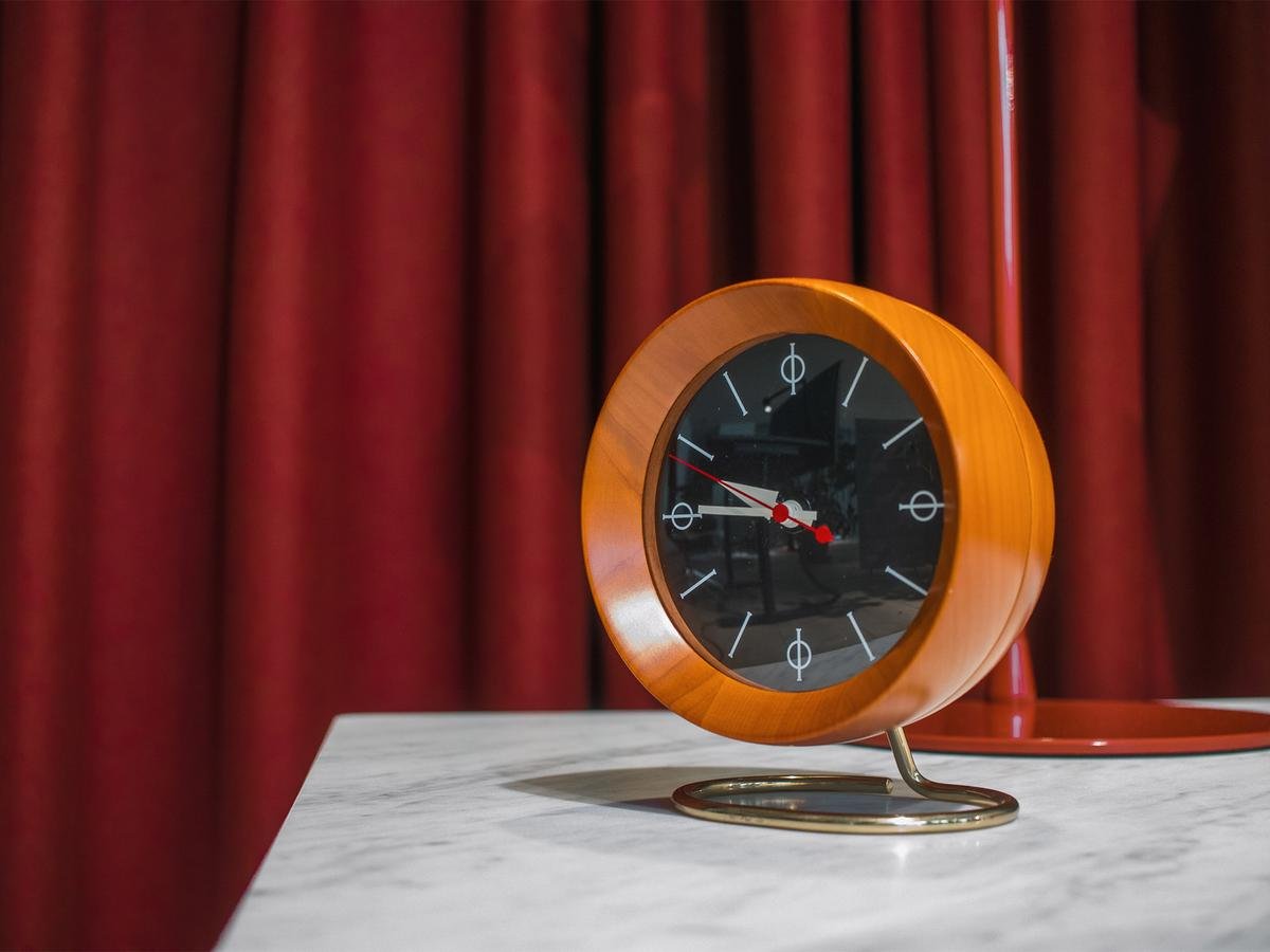 Vitra Chronopak Clock by Nelson, 1949 Designer furniture by