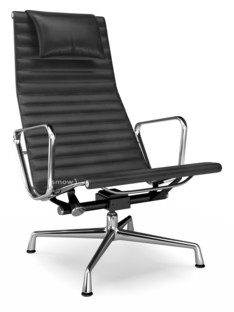 Aluminium Group EA 124 Chrome-plated|Leather (Standard)|Nero