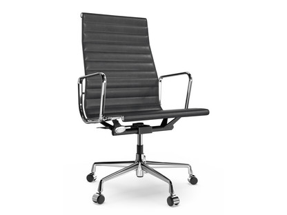 Aluminium Group EA 119 Chrome-plated|Leather (Standard)|Asphalt