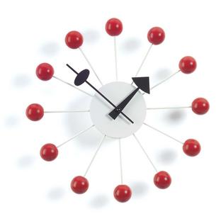 Ball Clock Red