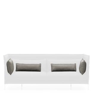 Cushion Set for Alcove Sofa For 2-seater|Credo|Salt'n pepper