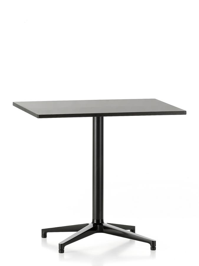 Vitra Bistro Table Round (Ø 796), Solid core material black by Ronan & Erwan Bouroullec, 2009 - Designer furniture by smow.com