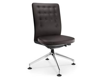 ID Trim Conference With lumbar support|Without armrests|Basic dark|Seat and back, leather|Chocolate