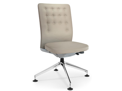 ID Trim Conference Without lumbar support|Without armrests|Soft grey|Seat and back, leather|Sand
