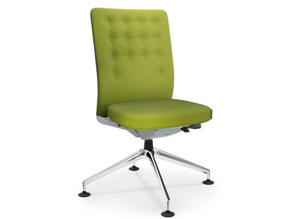 ID Trim Conference With lumbar support|Without armrests|Soft grey|Seat and back Plano|Avocado
