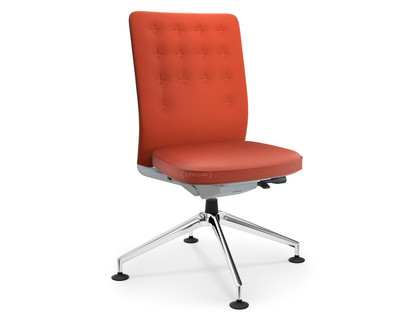 ID Trim Conference Without lumbar support|Without armrests|Soft grey|Seat and back Plano|Orange