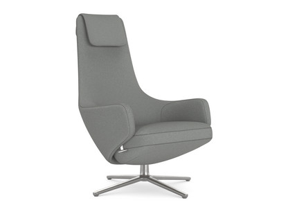 Repos Chair Repos|Fabric Cosy 2 Pebble Grey|41 cm|Polished