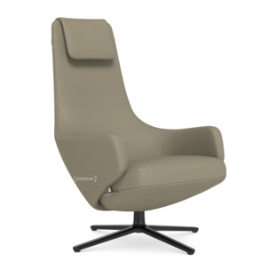 Repos Chair Repos|Fabric Dumet beige melange|41 cm|Basic dark