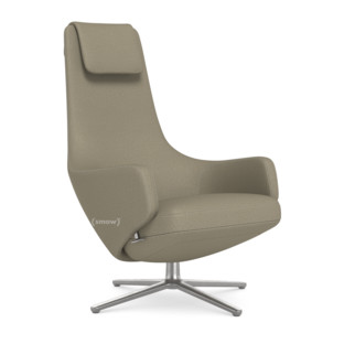 Repos Chair Repos|Fabric Dumet beige melange|46 cm|Polished