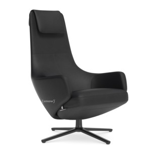 Repos Chair Repos|Leather Premium F nero|46 cm|Basic dark