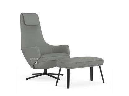 Repos Chair Repos & Panchina|Fabric Cosy 2 Pebble Grey|41 cm|Basic dark