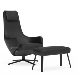 Repos Chair Repos & Panchina|Leather Premium F nero|41 cm|Basic dark